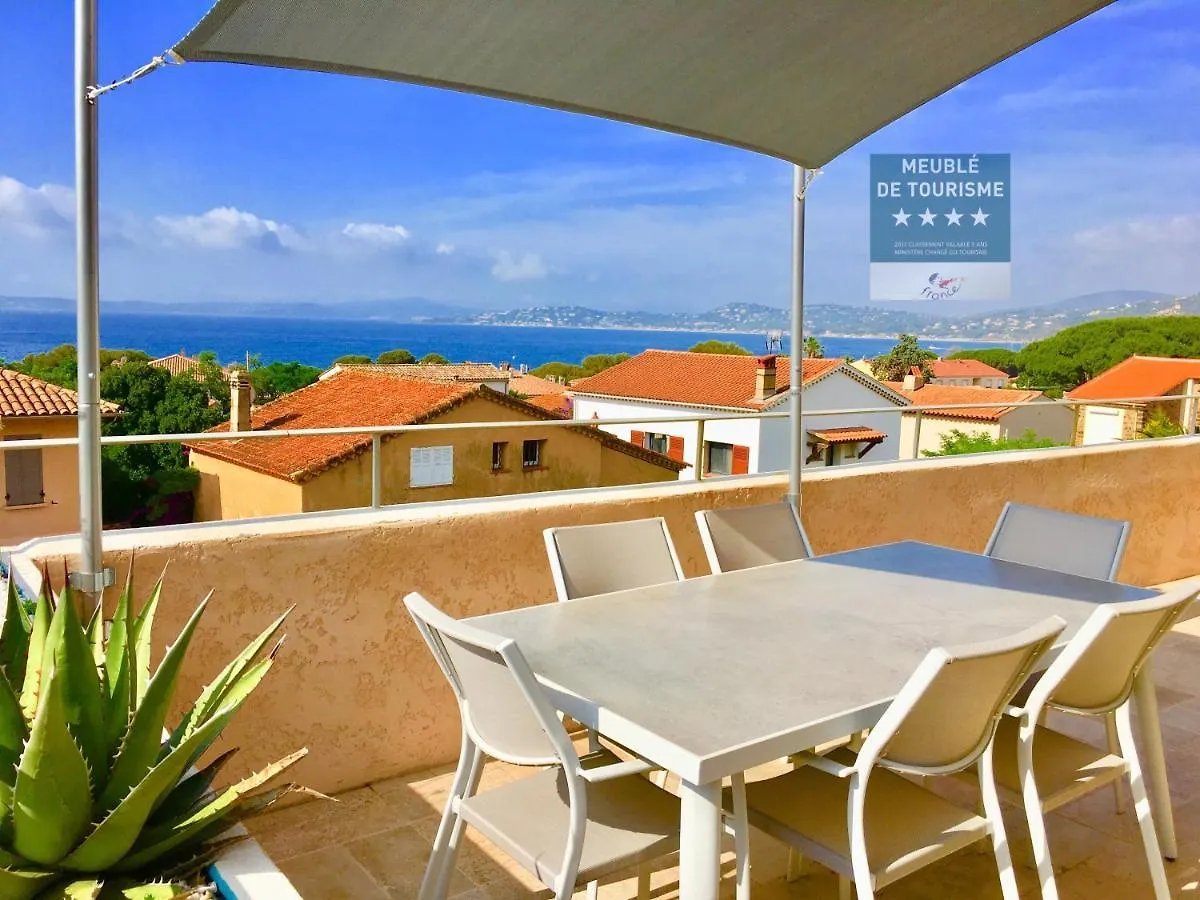 Appartement Avec Splendide Vue Mer, A 200 M De La Plage, Golfe De Saint-Tropez Les Issambres